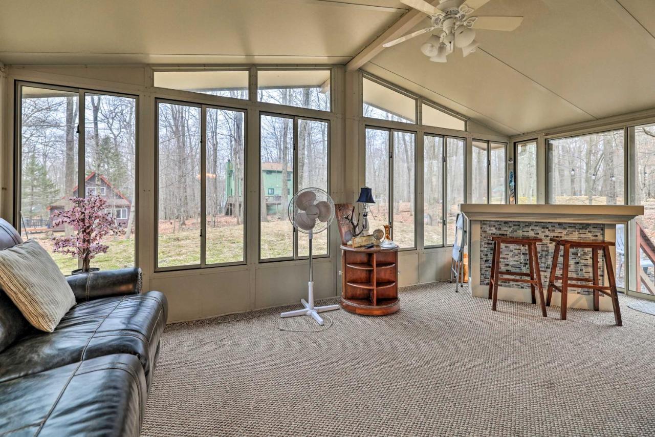 Pocono Lake Poconos Vacation Home Walk To Locust Lake! מראה חיצוני תמונה