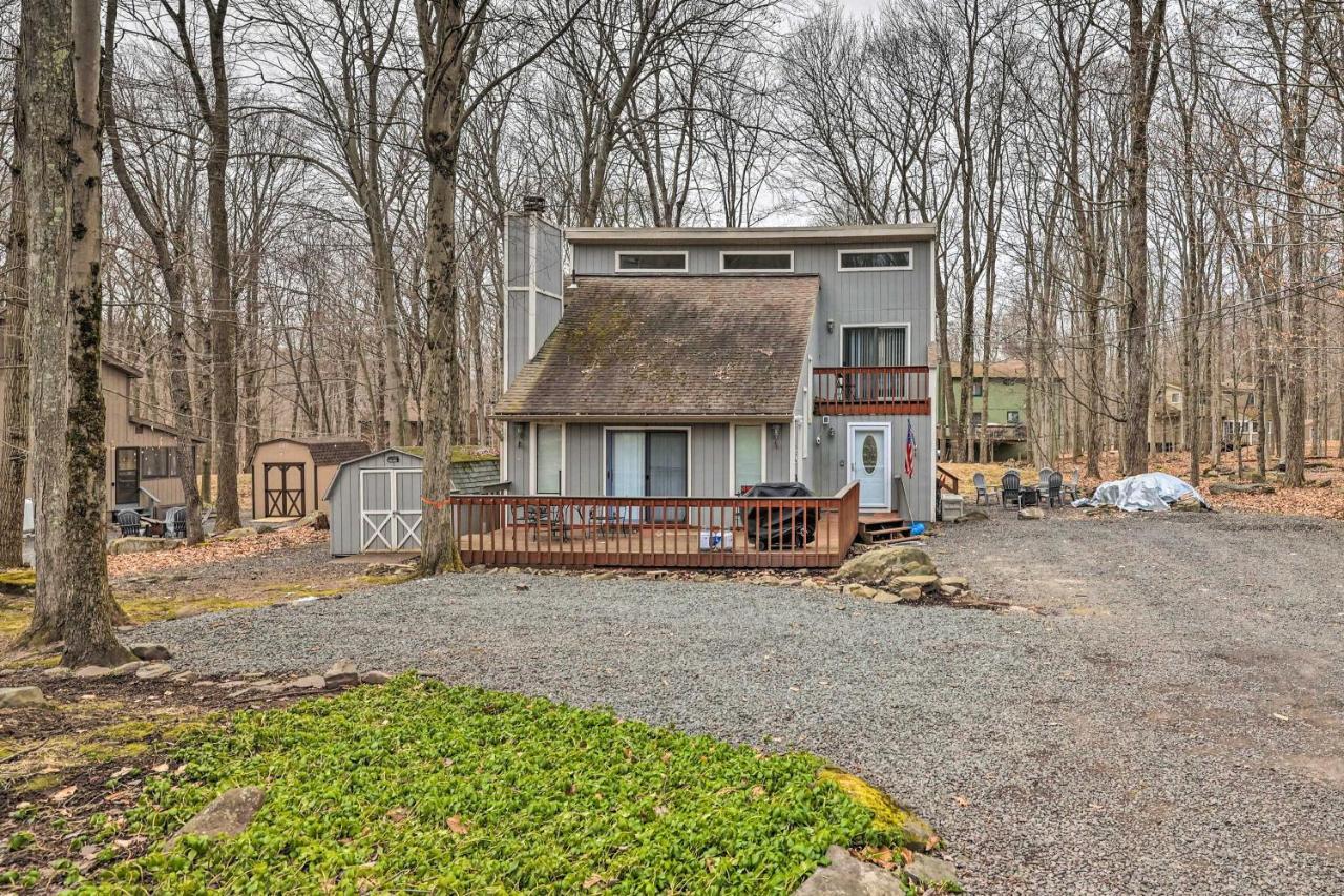 Pocono Lake Poconos Vacation Home Walk To Locust Lake! מראה חיצוני תמונה