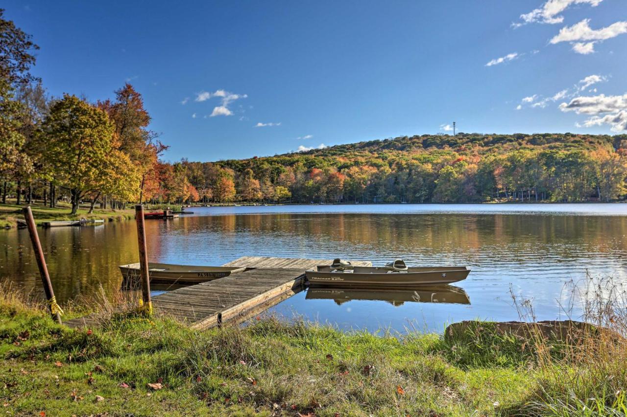 Pocono Lake Poconos Vacation Home Walk To Locust Lake! מראה חיצוני תמונה